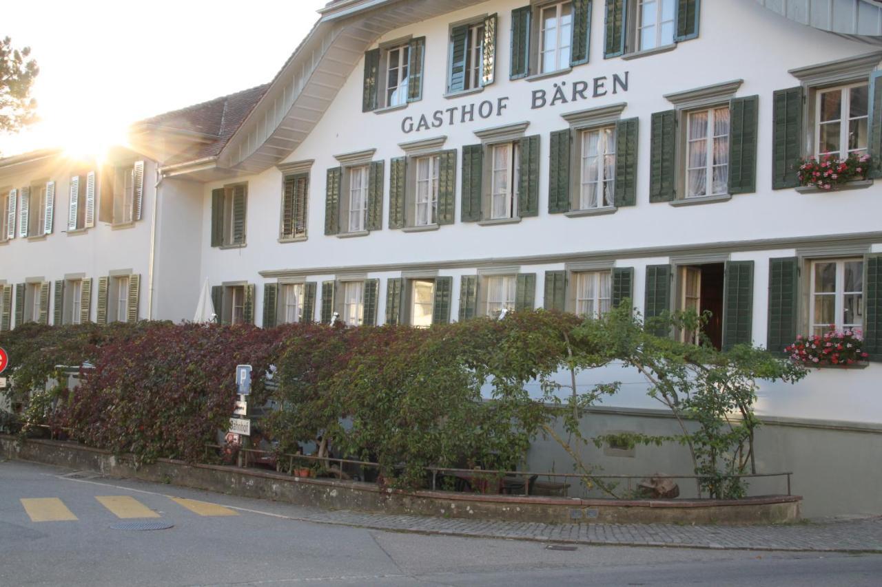 Gasthof Baeren Laupen Exteriér fotografie